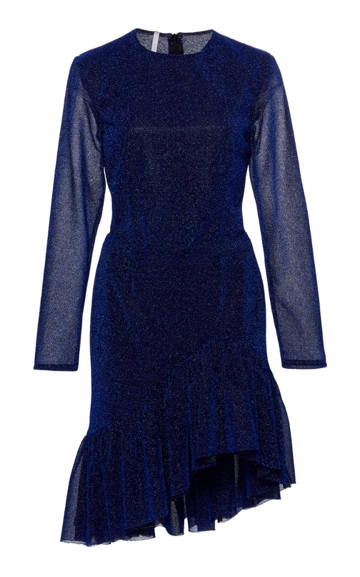 Alcoolique Pina Asymmetrical Rouches Dress