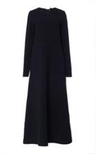 Jil Sander Long Sleeve Maxi Dress