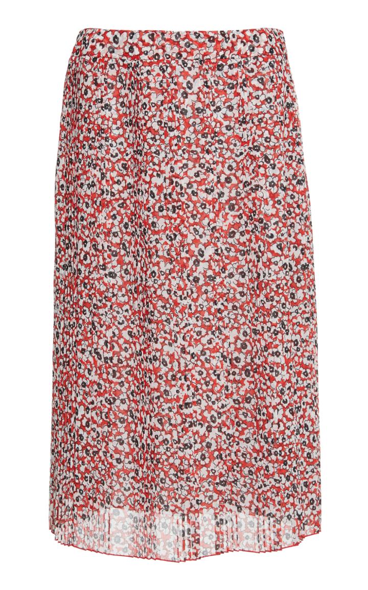 Dondup Micro Pleated Midi Skirt