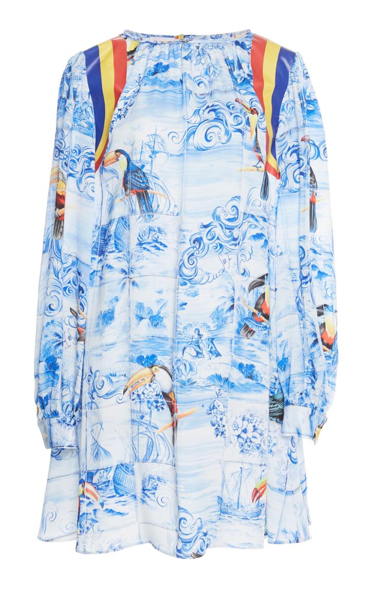 Stella Jean Toucan Mini Dress