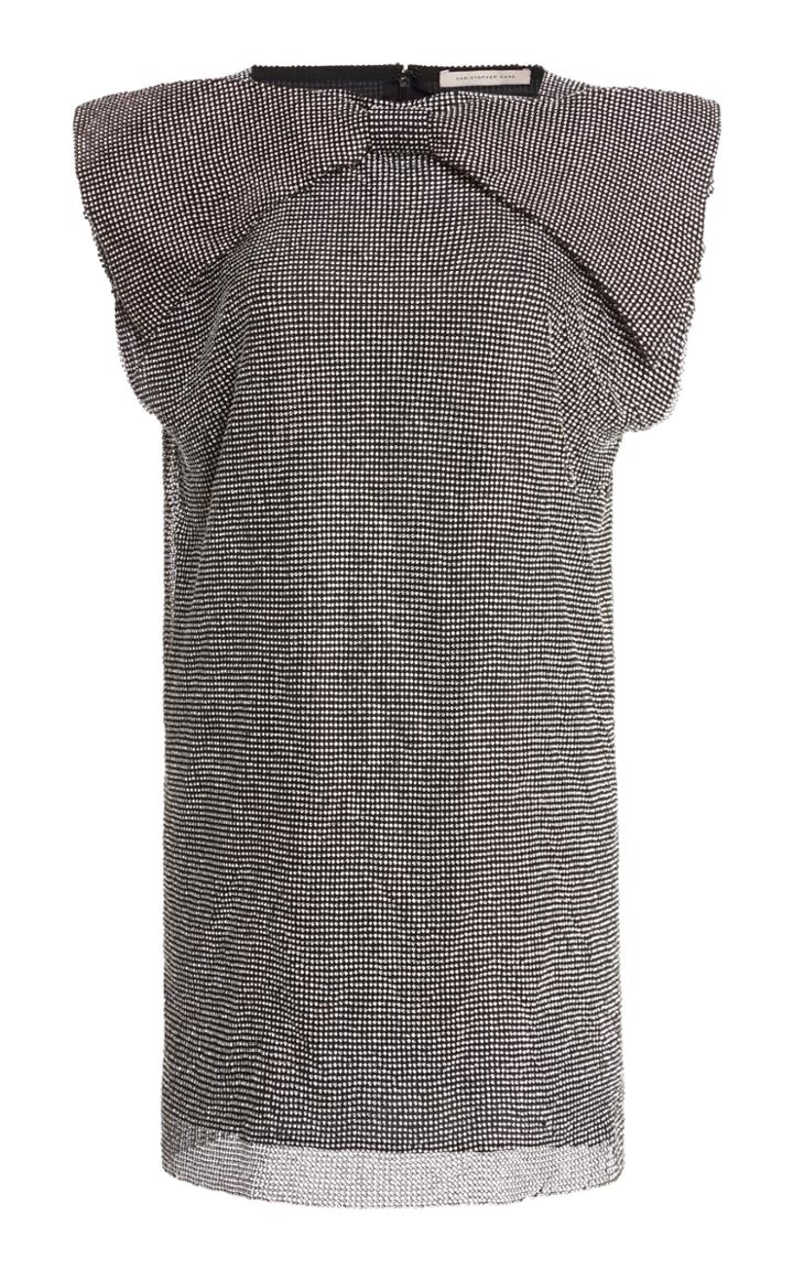 Moda Operandi Christopher Kane Crystal Mesh Tunic Dress