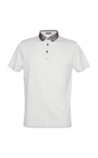 Lanvin Pinstriped Cotton-piqu Polo Shirt