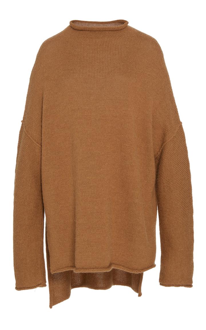 Lauren Manoogian Oversized Roll Neck Top