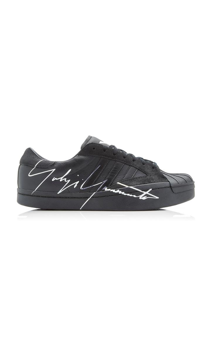 Y-3 Yohji Star Leather Low-top Sneakers