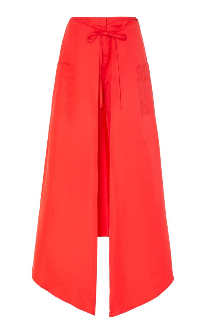 Hellessy Windsor Cape-back Faille Pants