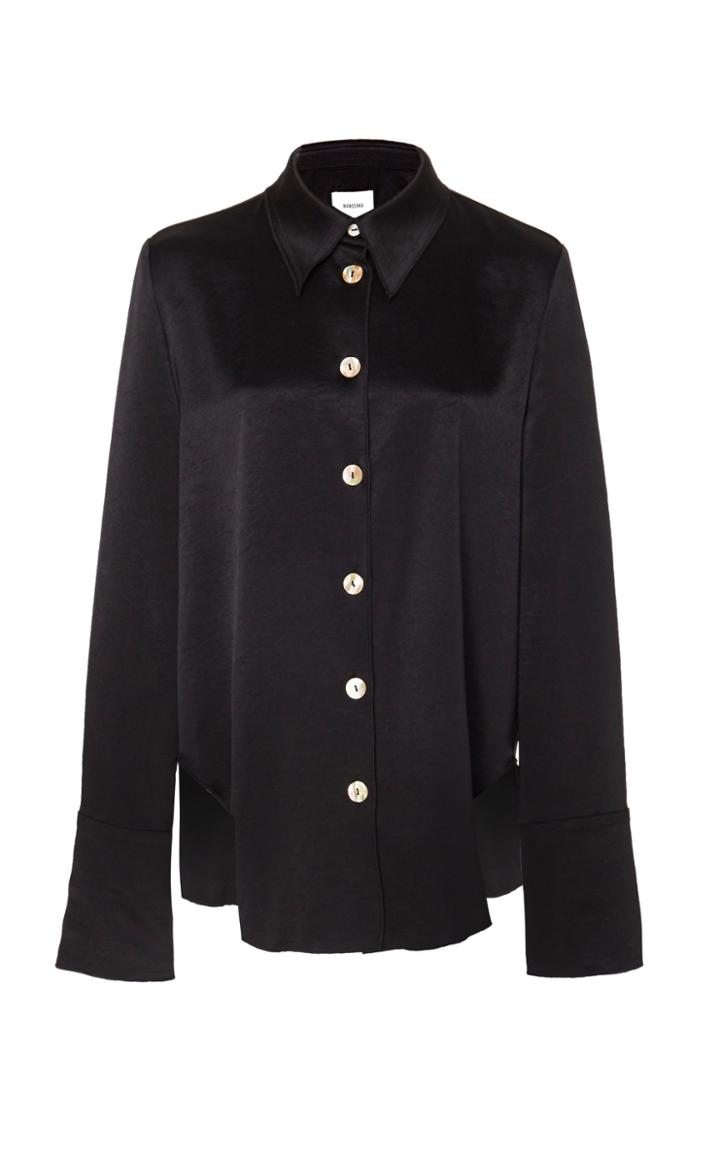 Nanushka Mandine Satin Shirt