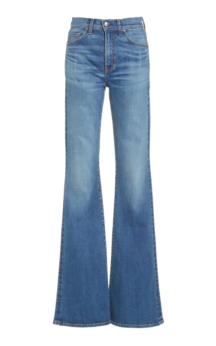 Moda Operandi Veronica Beard Gemma Mid-rise Flared-leg Jeans