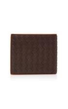 Moda Operandi Bottega Veneta Two-tone Intrecciato Leather Wallet