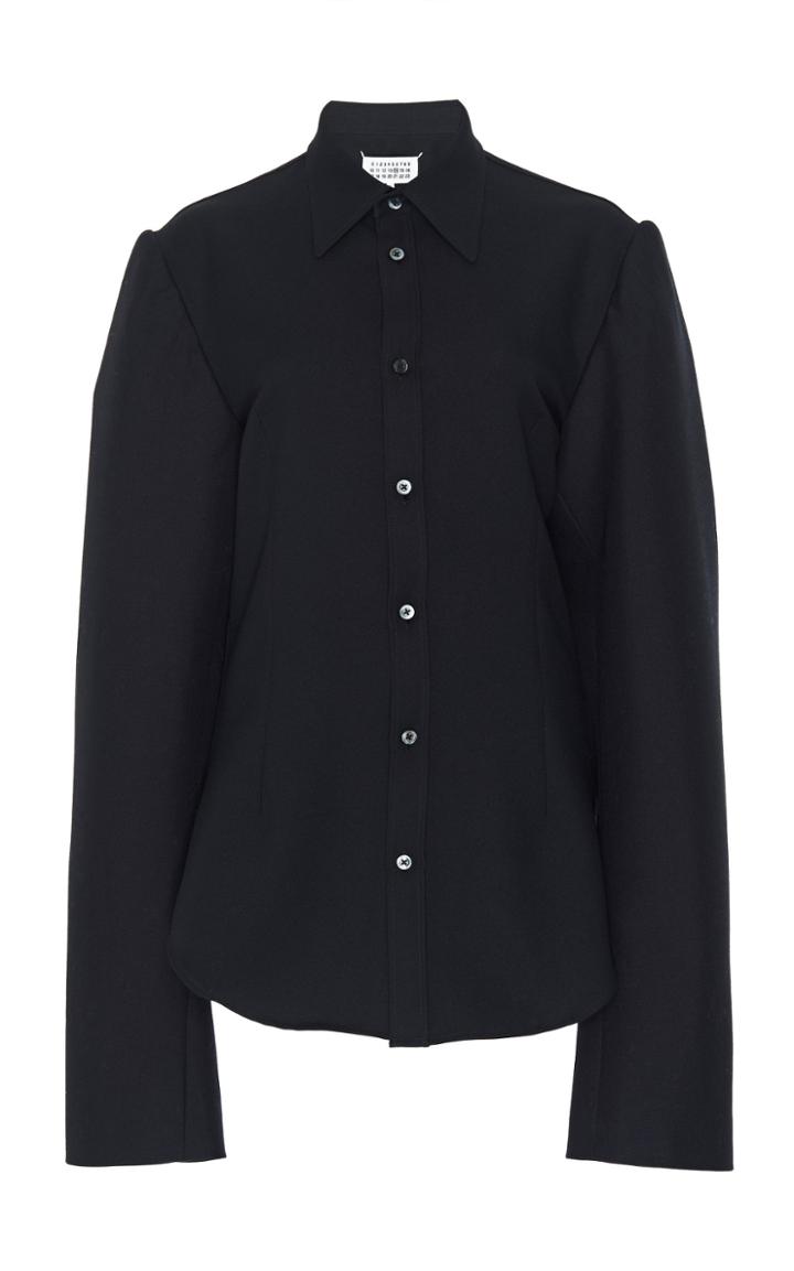 Maison Margiela Button-up Crepe Shirt