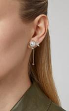 Yvonne Leon 18k Gold Multi-stone Earring