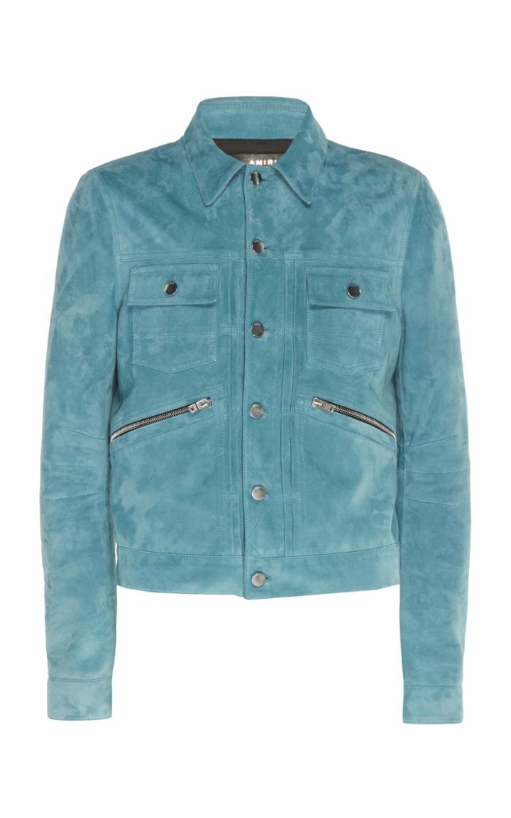 Amiri Suede Wrangler Jacket