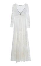 Etro V Neck Long Sleeve Dress