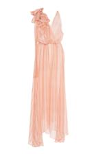 Temperley London Linden Stripe Silk Dress