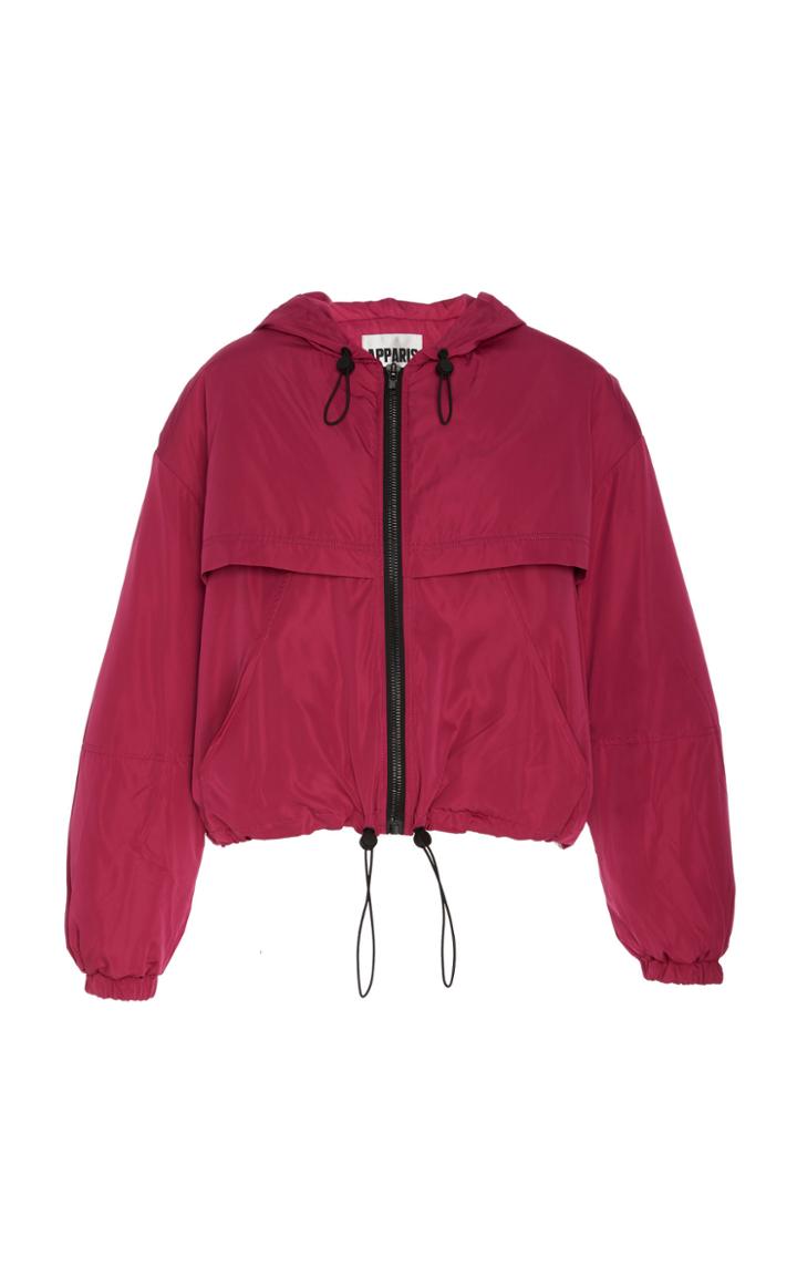 Moda Operandi Apparis Colby Cropped Windbreaker Size: S