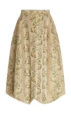 Moda Operandi Brock Collection Floral-printed Midi Skirt Size: 0
