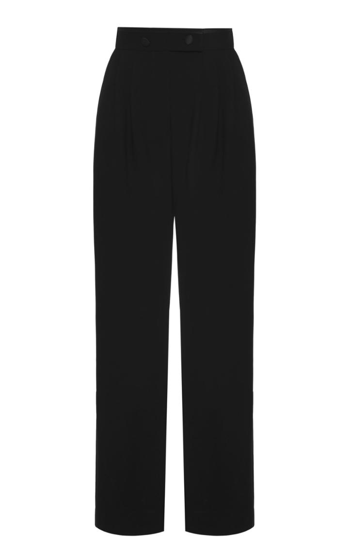 Moda Operandi George Keburia Pleated Straight-leg Jersey Pants Size: S