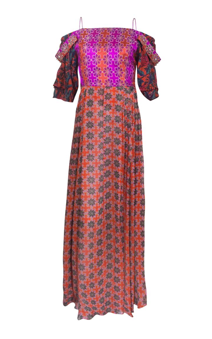 Roopa Cassia Midi Pleated Dress