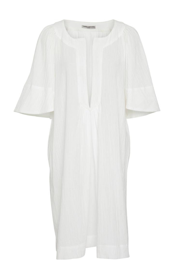 Three Graces London Prudence Sheer Mini Dress