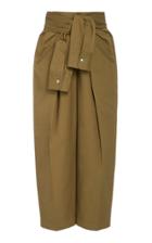 Alexander Wang Tie-waist Cotton Utility Pants