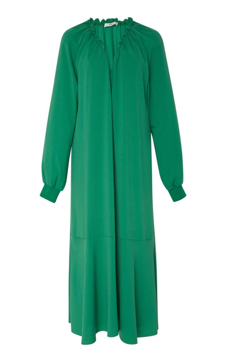 Tibi Savanna Ruffle Dress