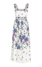 Andrew Gn Silk Sleeveless Midi Dress