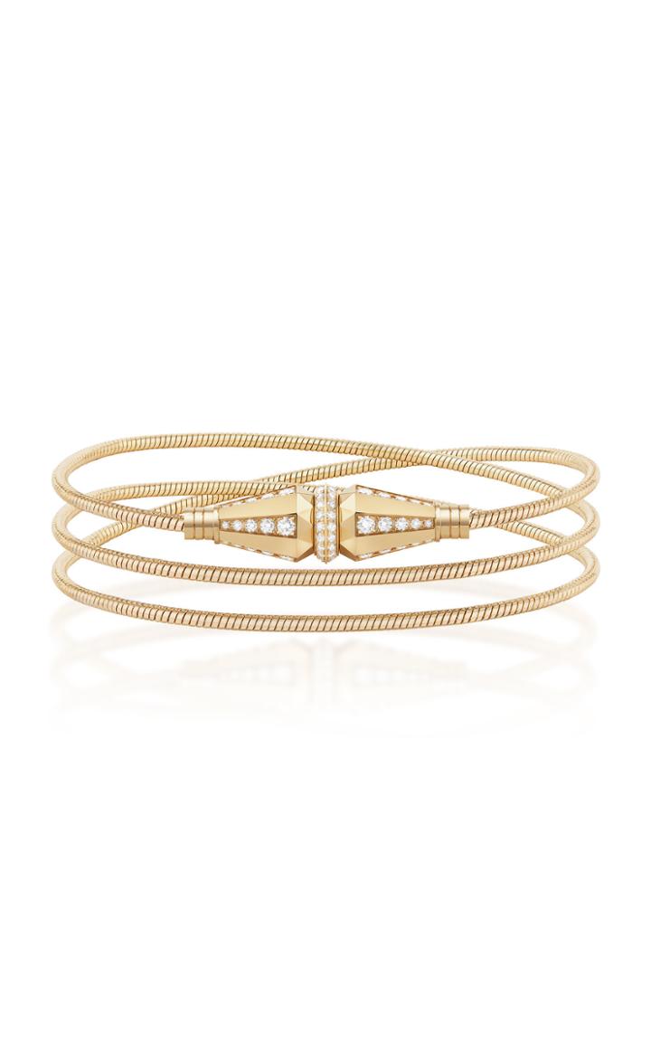 Boucheron Jack De Boucheron Convertible Necklace/triple Wrap Bracelet With Diamonds