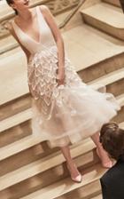 Carolina Herrera Heidi Tea Length Dress