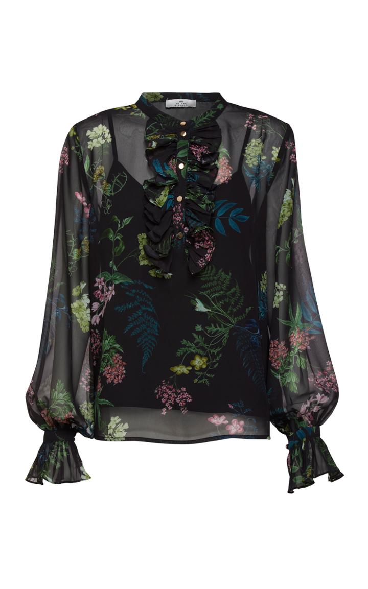 Moda Operandi We Are Kindred Frankie Pleated Blouse Size: 4