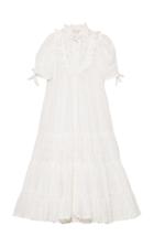 Moda Operandi Bytimo Broderie Anglaise Cotton-blend Midi Dress