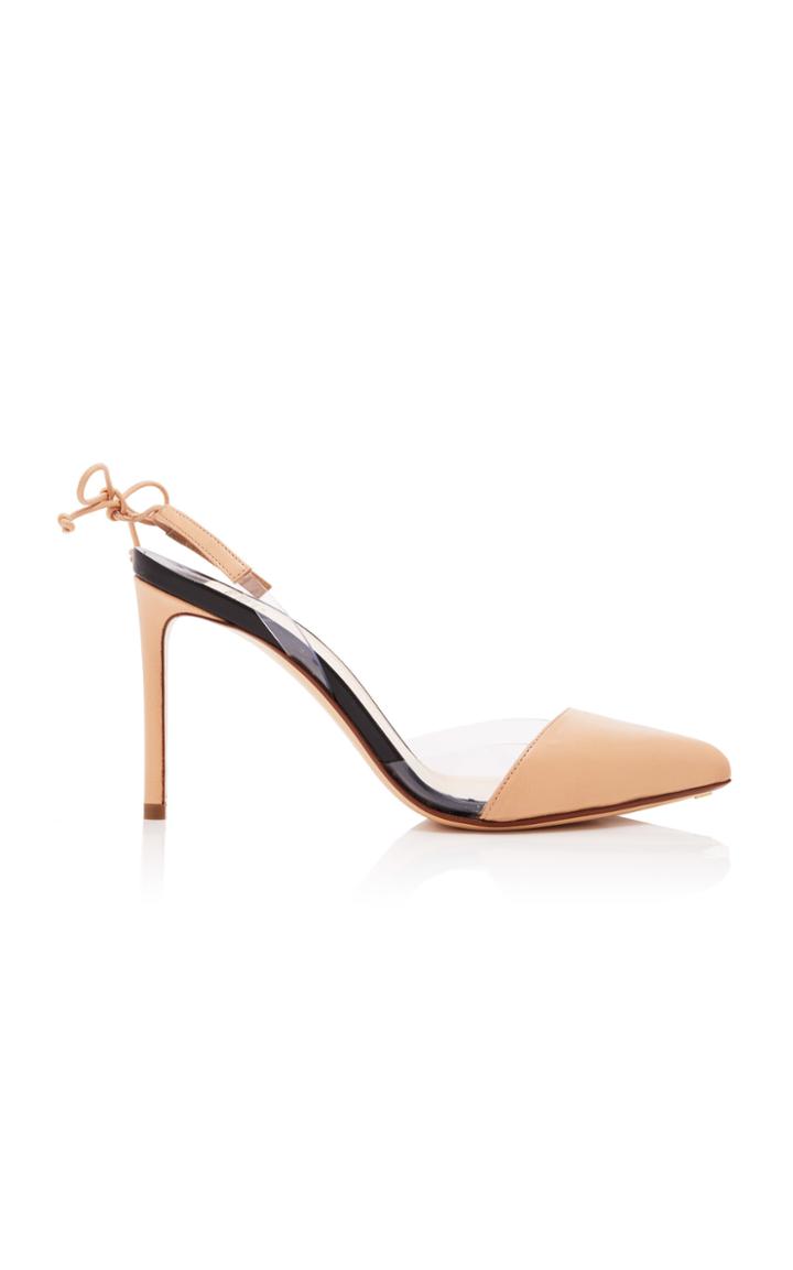 Francesco Russo Lace Up High Heel Pump
