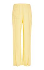 Rejina Pyo Miller Splice Linen Straight-leg Pants