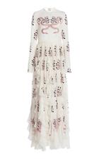 Moda Operandi Giambattista Valli Ruffled Silk-blend Dress