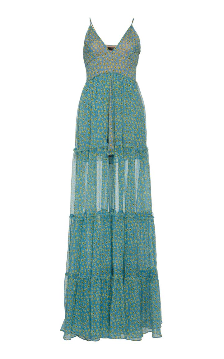 Amiri Floral Layered Dress