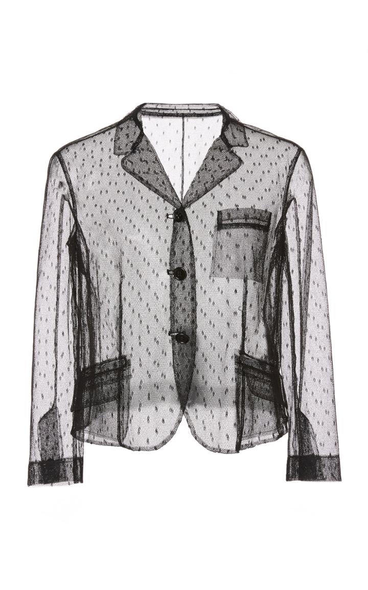 Red Valentino Point D'esprit Jacket