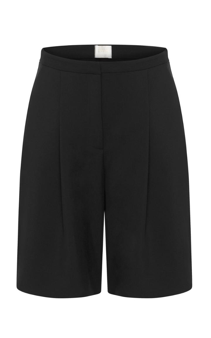 Moda Operandi Harris Tapper Suit Pleated Wide-leg Knee-length Shorts