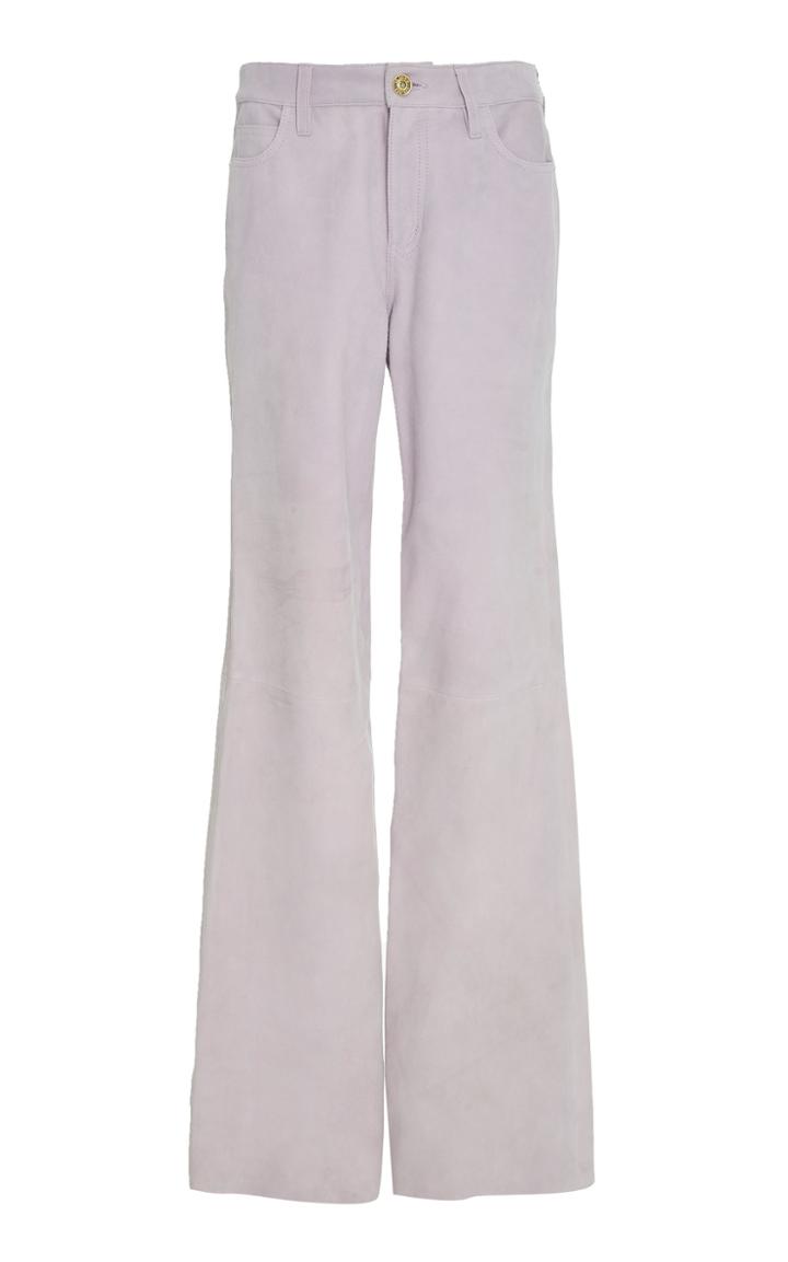 Current/elliott Jarvis Suede Flared Pants