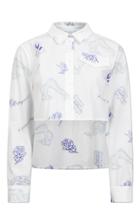 Baum Und Pferdgarten Mayuri Cropped Button Down Shirt