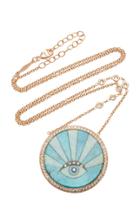 Jacquie Aiche Sunshine Opal Eye Necklace