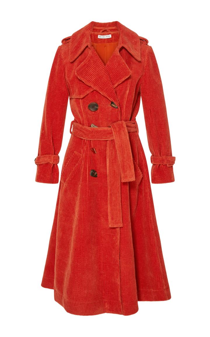 Rejina Pyo Kirsten Corduroy Trench Coat