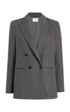 Moda Operandi Michelle Waugh The Joann Double-breasted Wool-blend Blazer