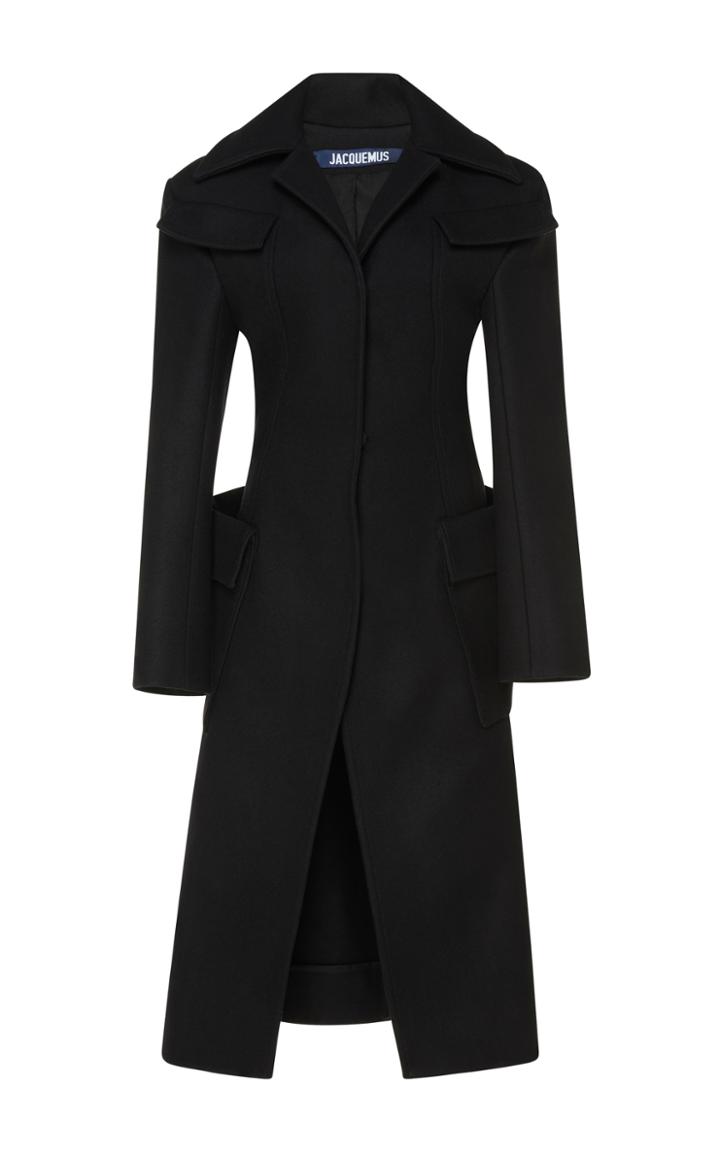 Jacquemus A-line Wool Coat