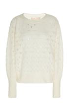 Moda Operandi Brock Collection Cashmere-silk Blend Open Knit Sweater Size: Xs