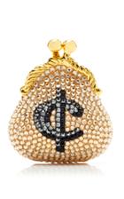Judith Leiber Couture Cents French Purse Crystal Pillbox