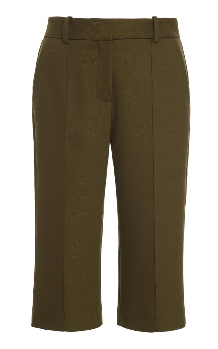 Adam Lippes Straight-leg Trouser Shorts