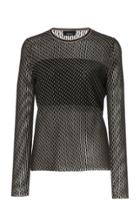 Akris Patterned Cashmere And Silk-blend Top