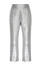 Isa Arfen Metallic Cropped Pants