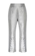 Isa Arfen Metallic Cropped Pants