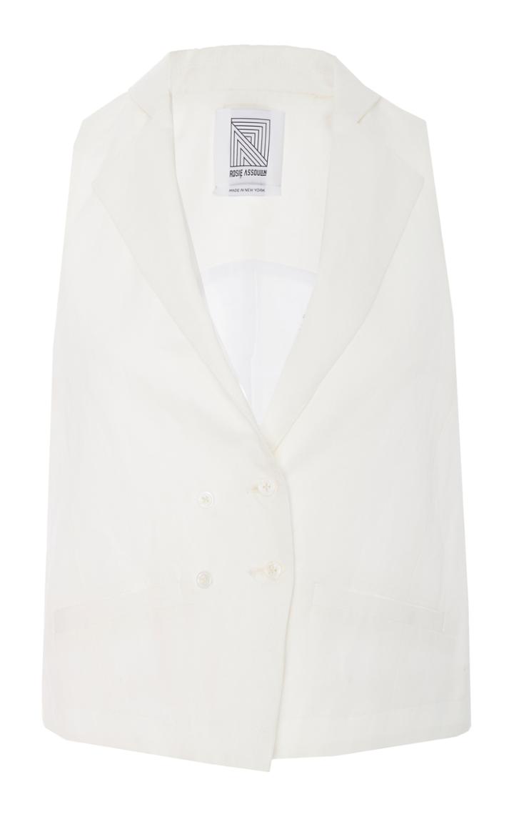 Rosie Assoulin Cotton Vest
