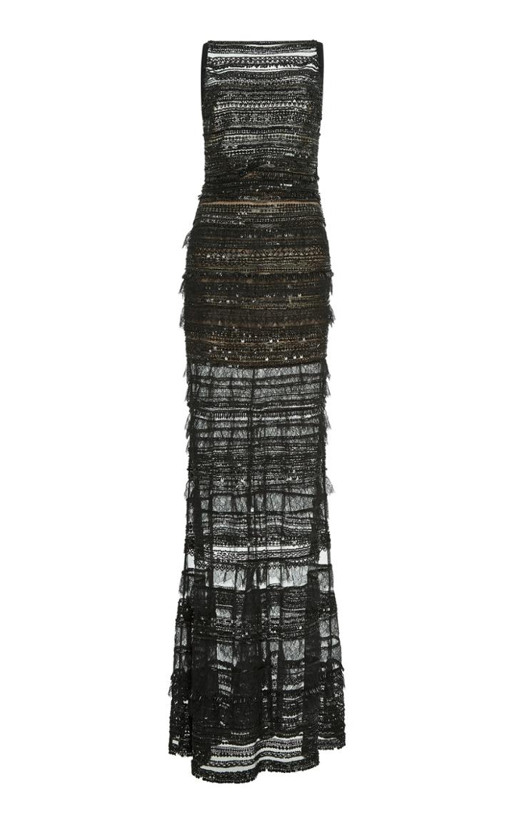 Elie Saab Mermaid Beaded Gown