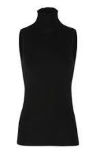 Dorothee Schumacher Tender Transit Sleeveless Turtleneck Sweater